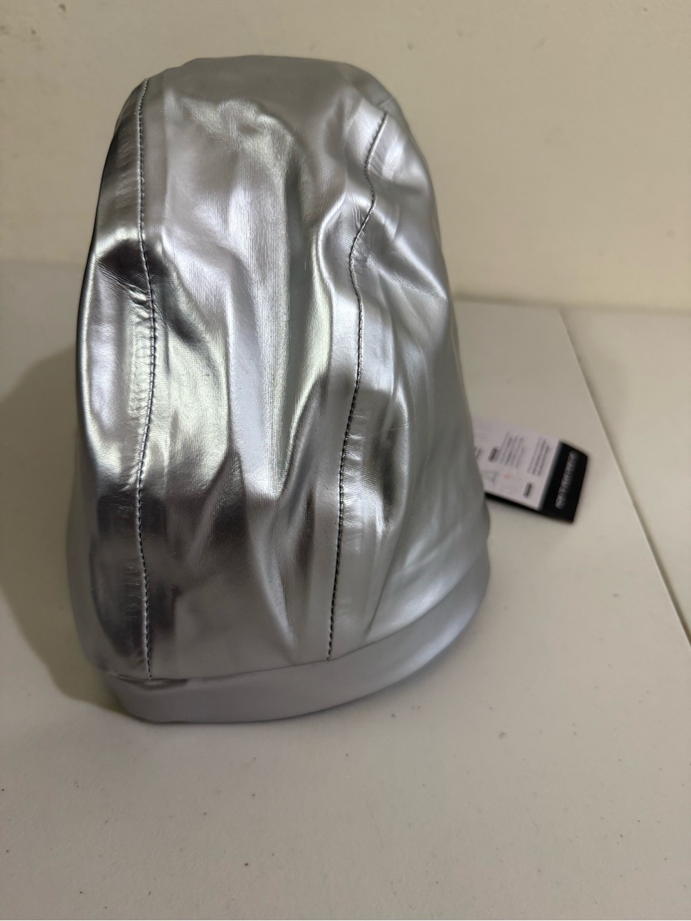 hairbrella Metallic Silver Women's Fashion Bucket Hat